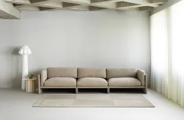 Level ullmatta - Warm grey, 170x240 cm - Normann Copenhagen