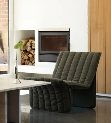 Limit loungestol - Remix 356 mörkbrun - Normann Copenhagen