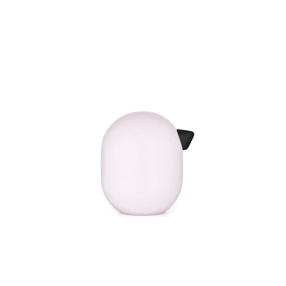 Normann Copenhagen Little Bird figur rosa, 3 cm | Skandinavisk Design | Träfigurer | Rosa