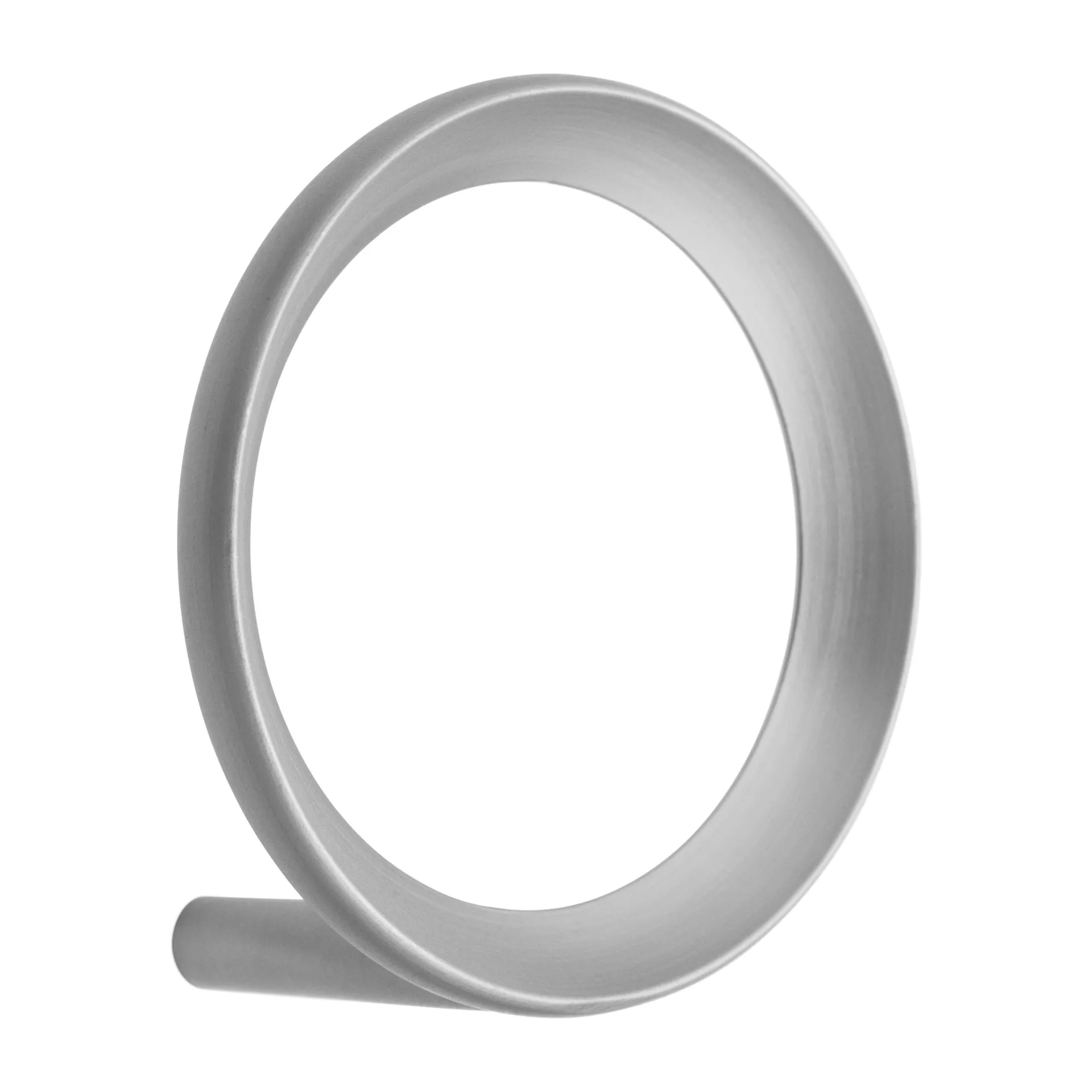 Loop krok medium Ø7,8 cm, Brushed Zinc Normann Copenhagen