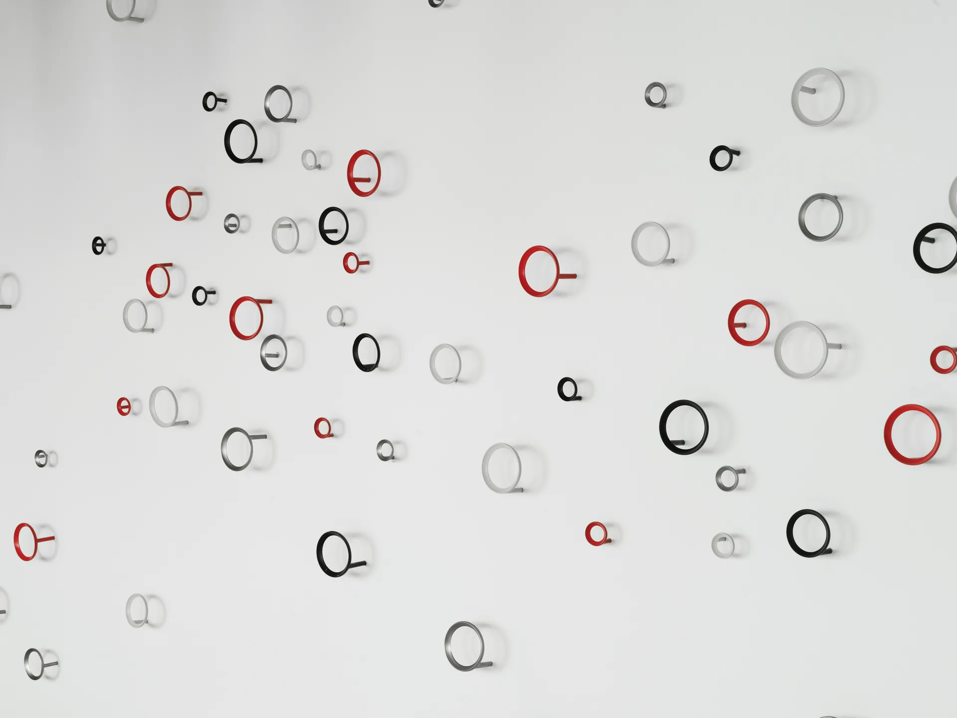 Loop krok medium Ø7,8 cm, Red Normann Copenhagen