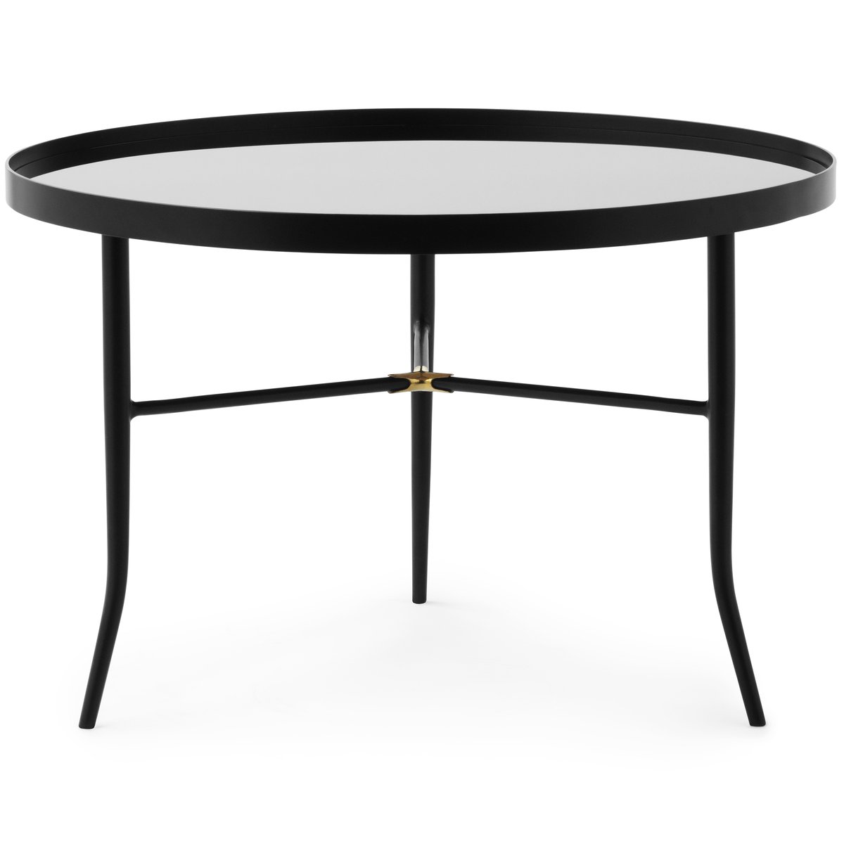 Normann Copenhagen Lug bord 68 cm Svart | Skandinavisk Design | Avlastningsbord & Sidobord | Svart