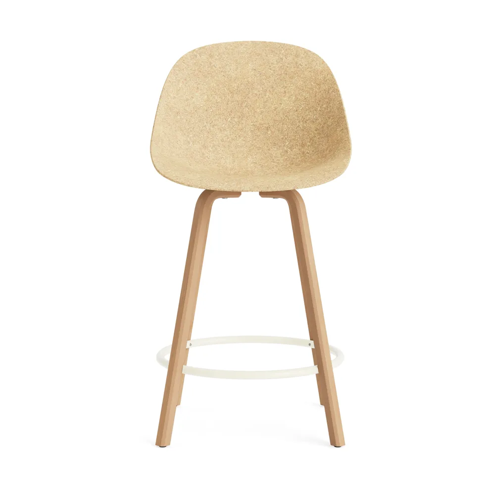 Mat Bar Chair barstol 65 cm, Hemp-beech-cream steel Normann Copenhagen