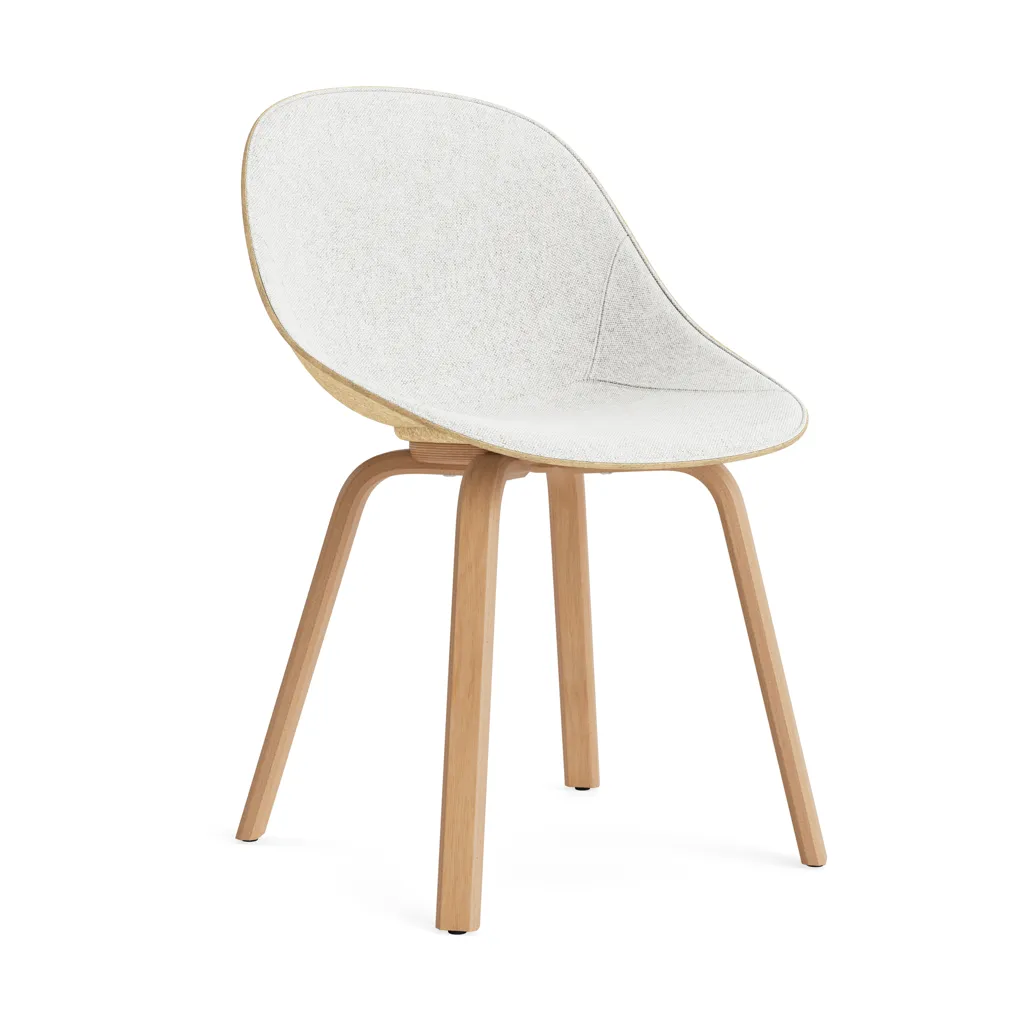Mat Chair stol framsideklädd, Hallingdal 110-hemp-beech Normann Copenhagen