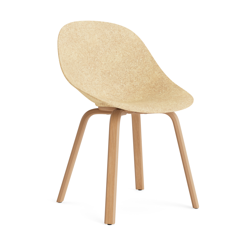 Normann Copenhagen Mat Chair stol Hemp-beech | Skandinavisk Design | Stolar | Beige