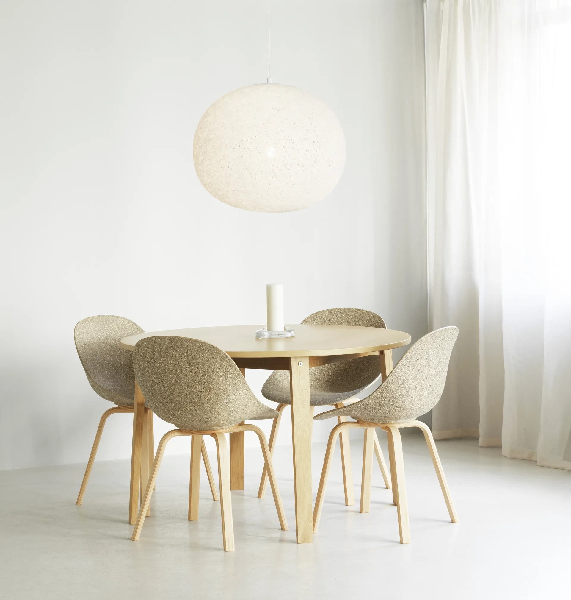 Mat Chair stol, Seaweed-beech Normann Copenhagen