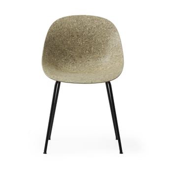 Mat Chair stol - Seaweed-black steel - Normann Copenhagen