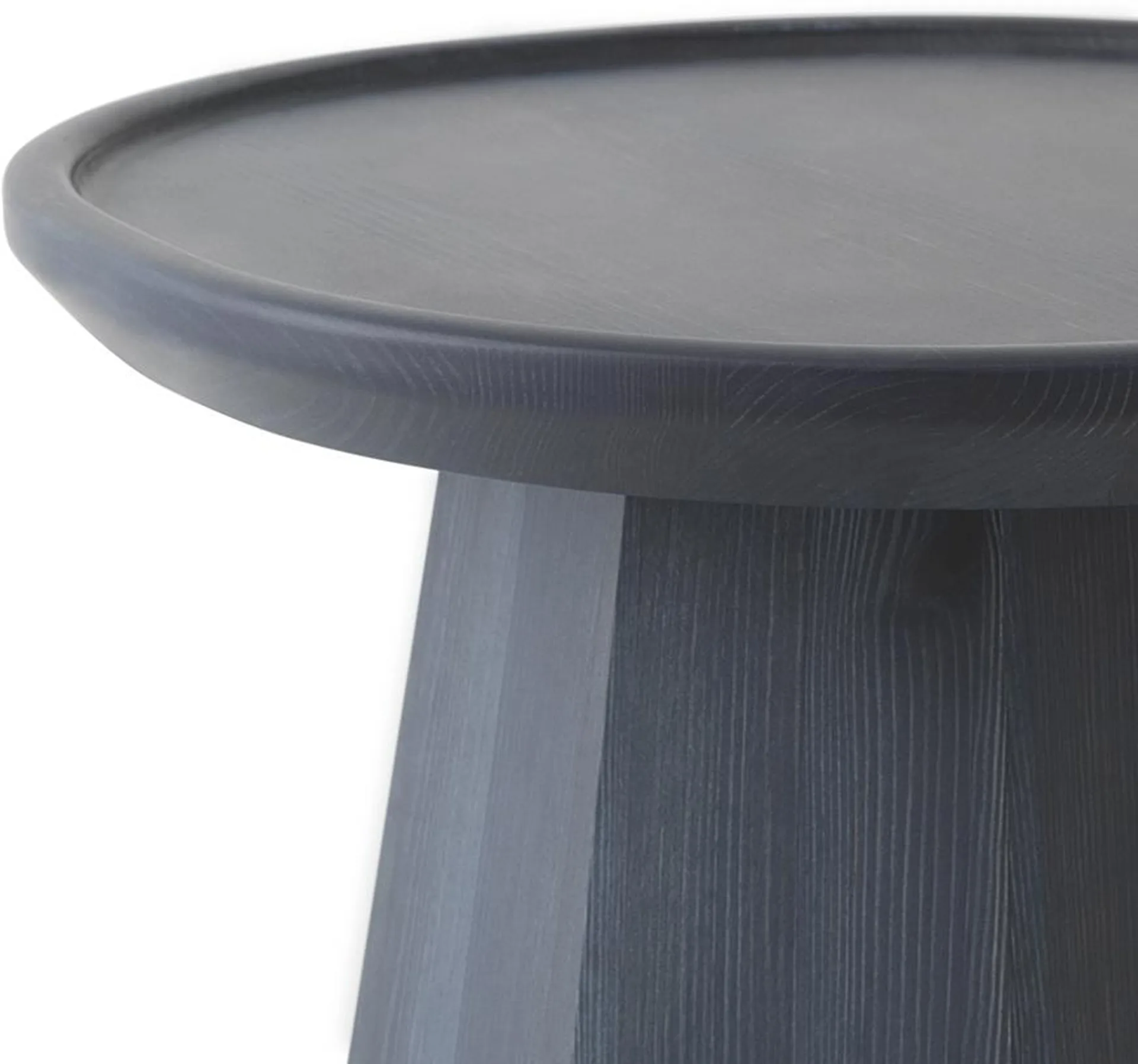 Pine table small sidobord Ø45 cm H:40,6 cm, Dark Blue Normann Copenhagen