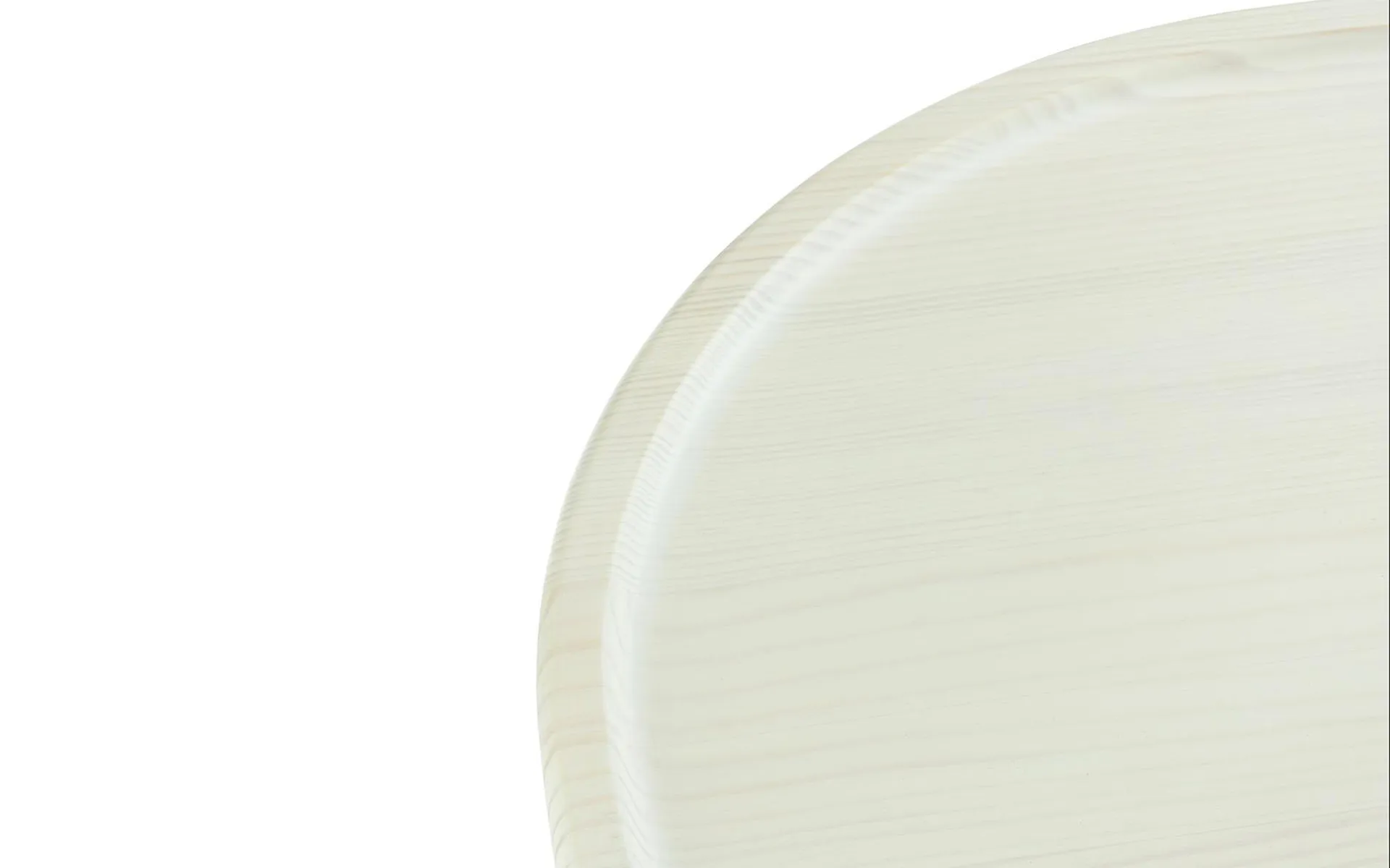 Pine table small sidobord Ø45 cm H:40,6 cm, Light Green Normann Copenhagen