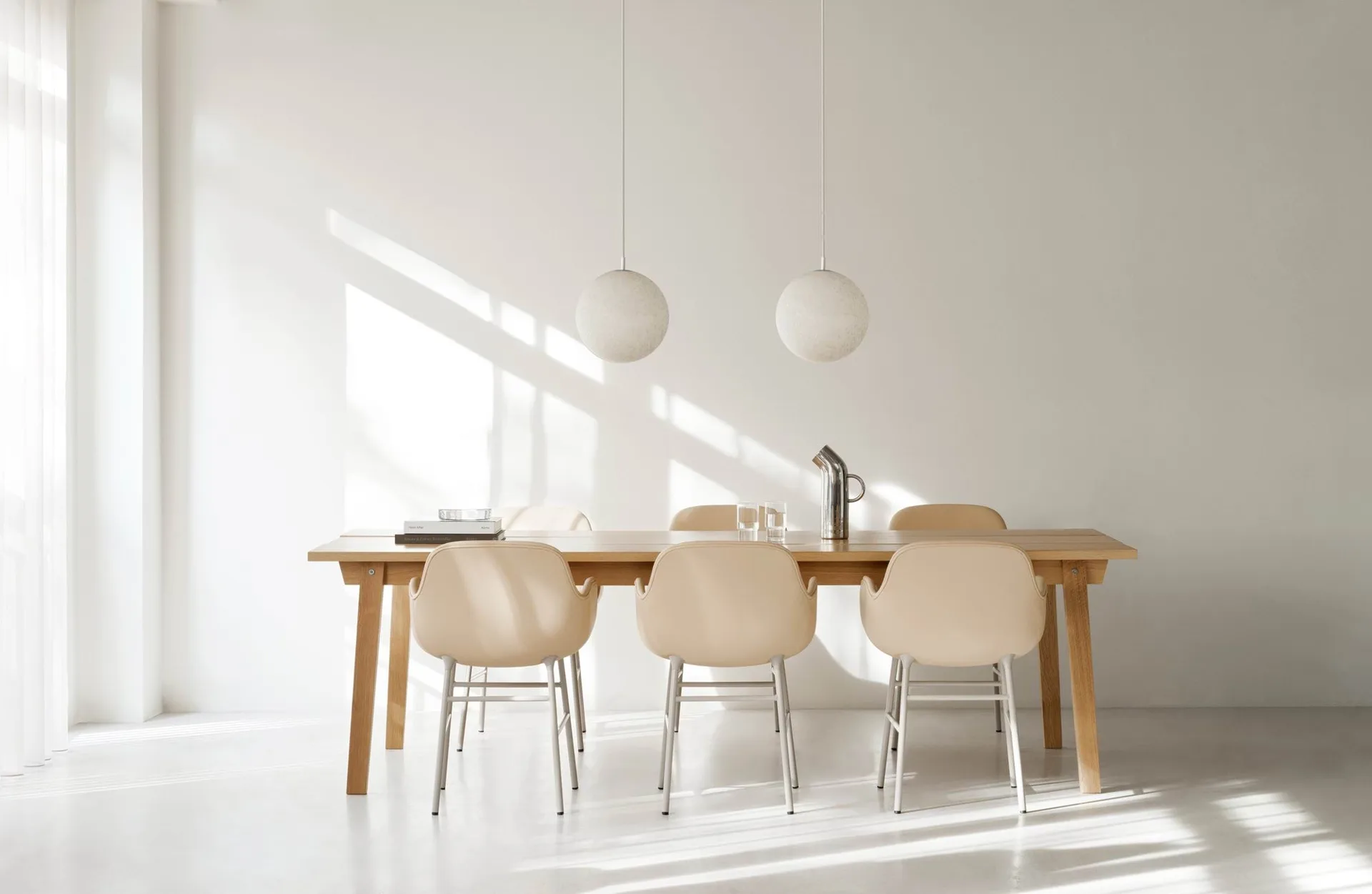 Pix pendel Ø30 cm, Vit Normann Copenhagen