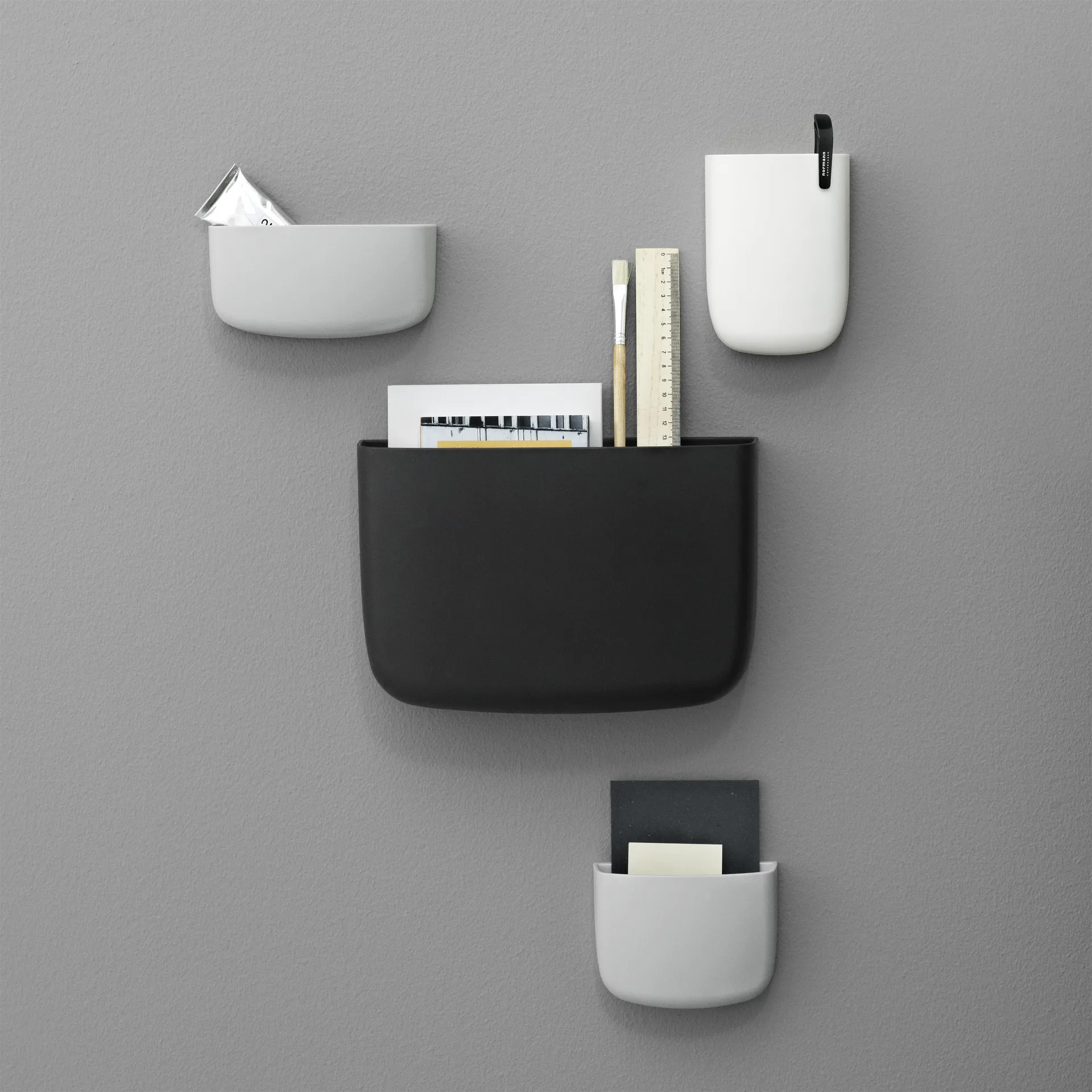 Pocket organizer svart, Nr 4 Normann Copenhagen