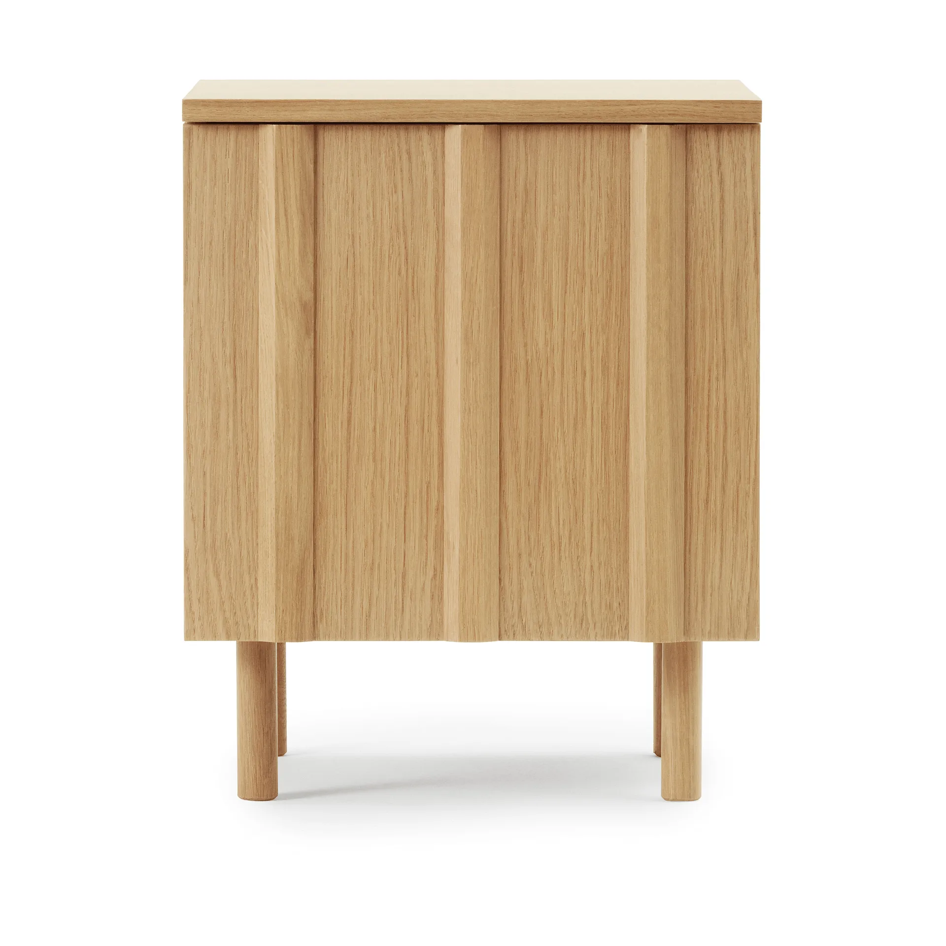 Rib sängbord, Oak, 52x42x40 cm Normann Copenhagen