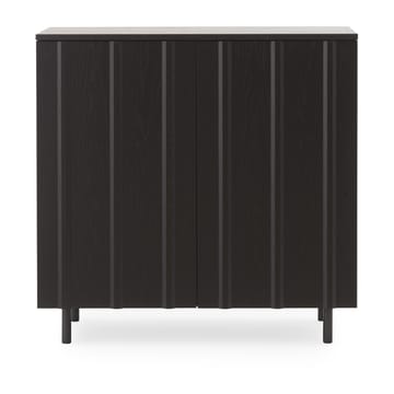 Rib skåp 96x98,5 cm - Soft Black - Normann Copenhagen