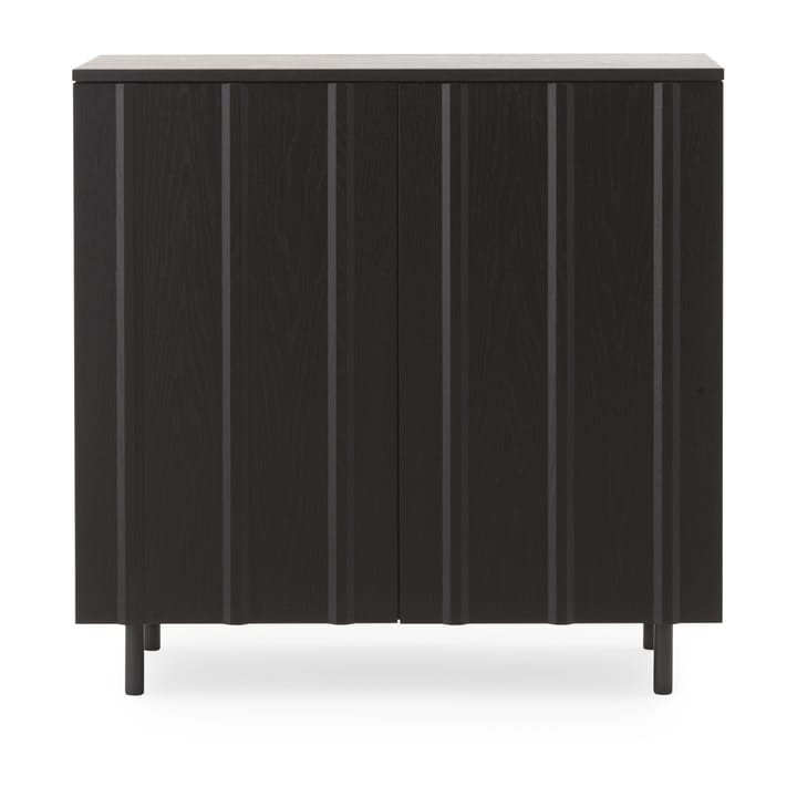 Rib skåp 96x98,5 cm - Soft Black - Normann Copenhagen