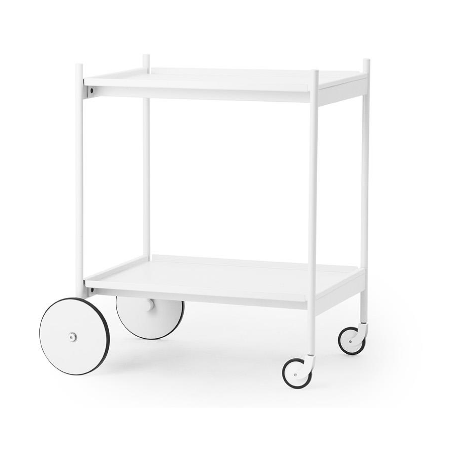 Normann Copenhagen Rul serveringsvagn Vit | Skandinavisk Design | Serveringsvagnar & Rullvagnar | Vit