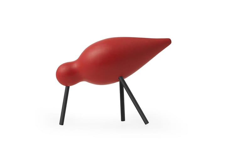 Shorebird medium 15 cm - Röd - Normann Copenhagen