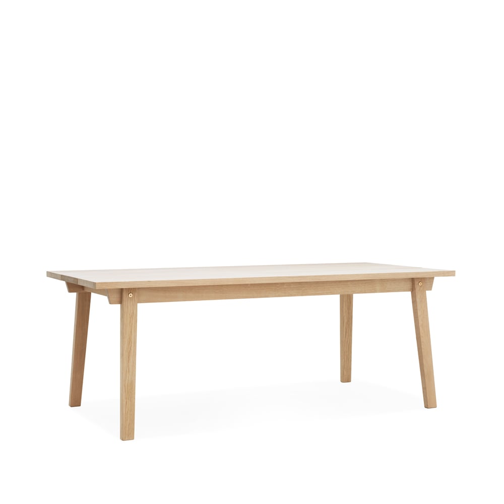 Normann Copenhagen Slice matbord ek såpa, 3-delad skiva
