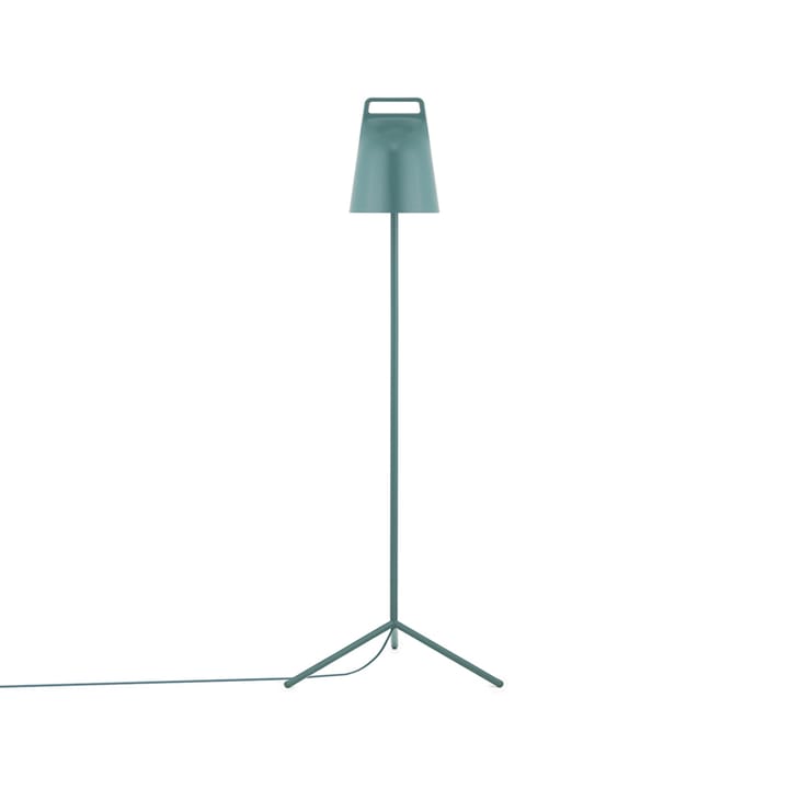 Stage golvlampa - petrol green, pulverlackerat stål - Normann Copenhagen
