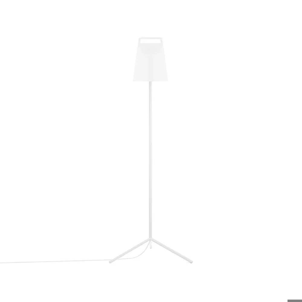 Normann Copenhagen Stage golvlampa white, pulverlackerat stål