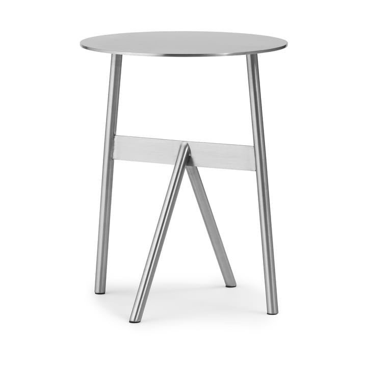 Stock Table sidobord Ø37 cm H:46 cm - Stainless Steel - Normann Copenhagen