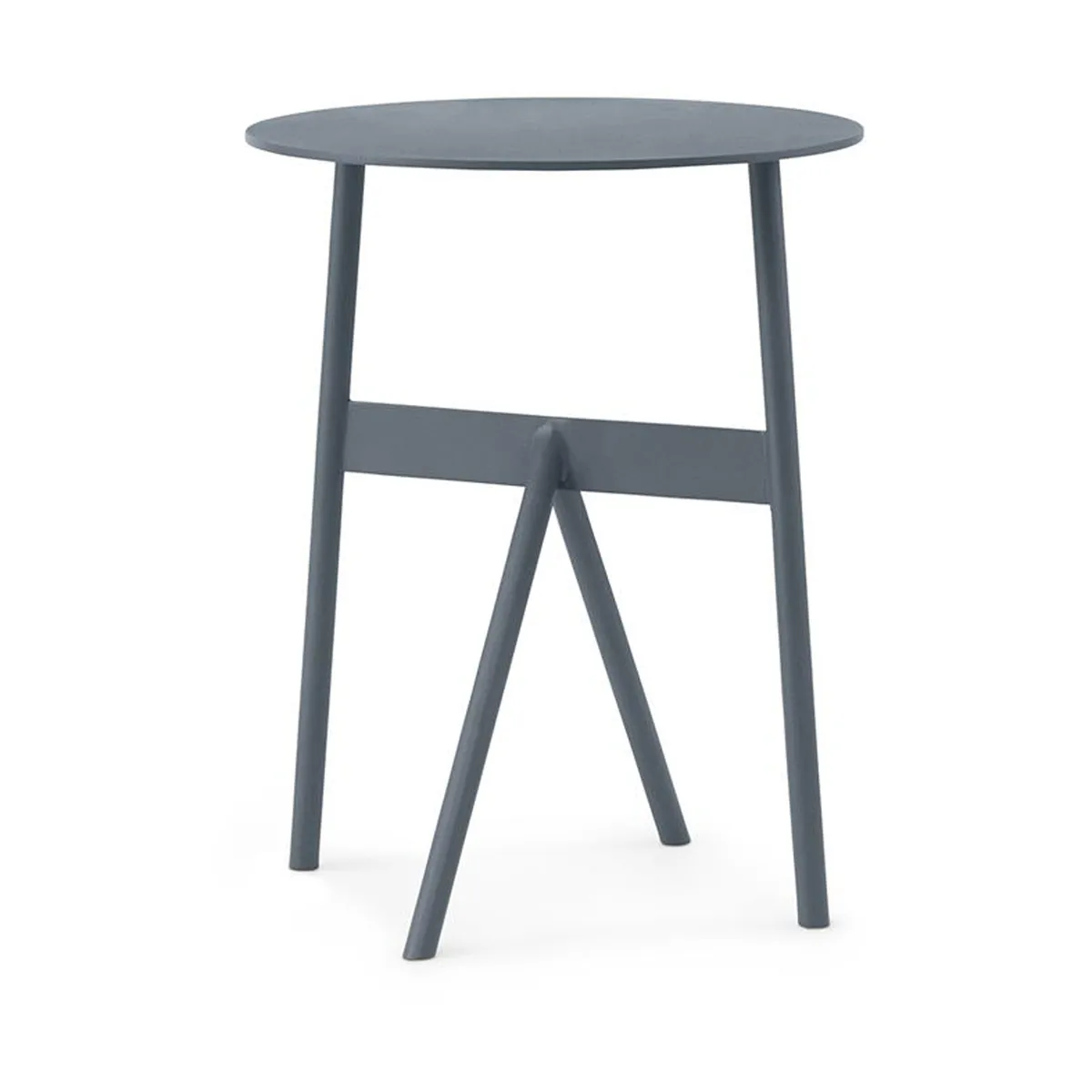 Normann Copenhagen Stock Table sidobord Ø37 cm H:46 cm Steel Blue