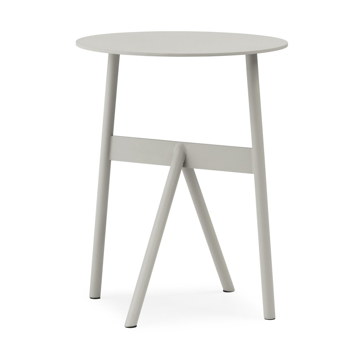 Normann Copenhagen Stock Table sidobord 37 cm H:46 cm Warm Grey
