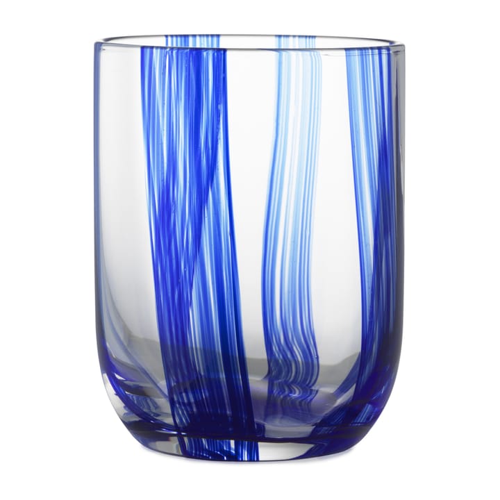 Stripe glas 39 cl - Blue Stripes - Normann Copenhagen