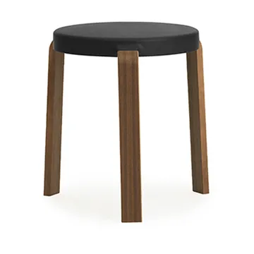 Tap pall - Black, valnötsben - Normann Copenhagen