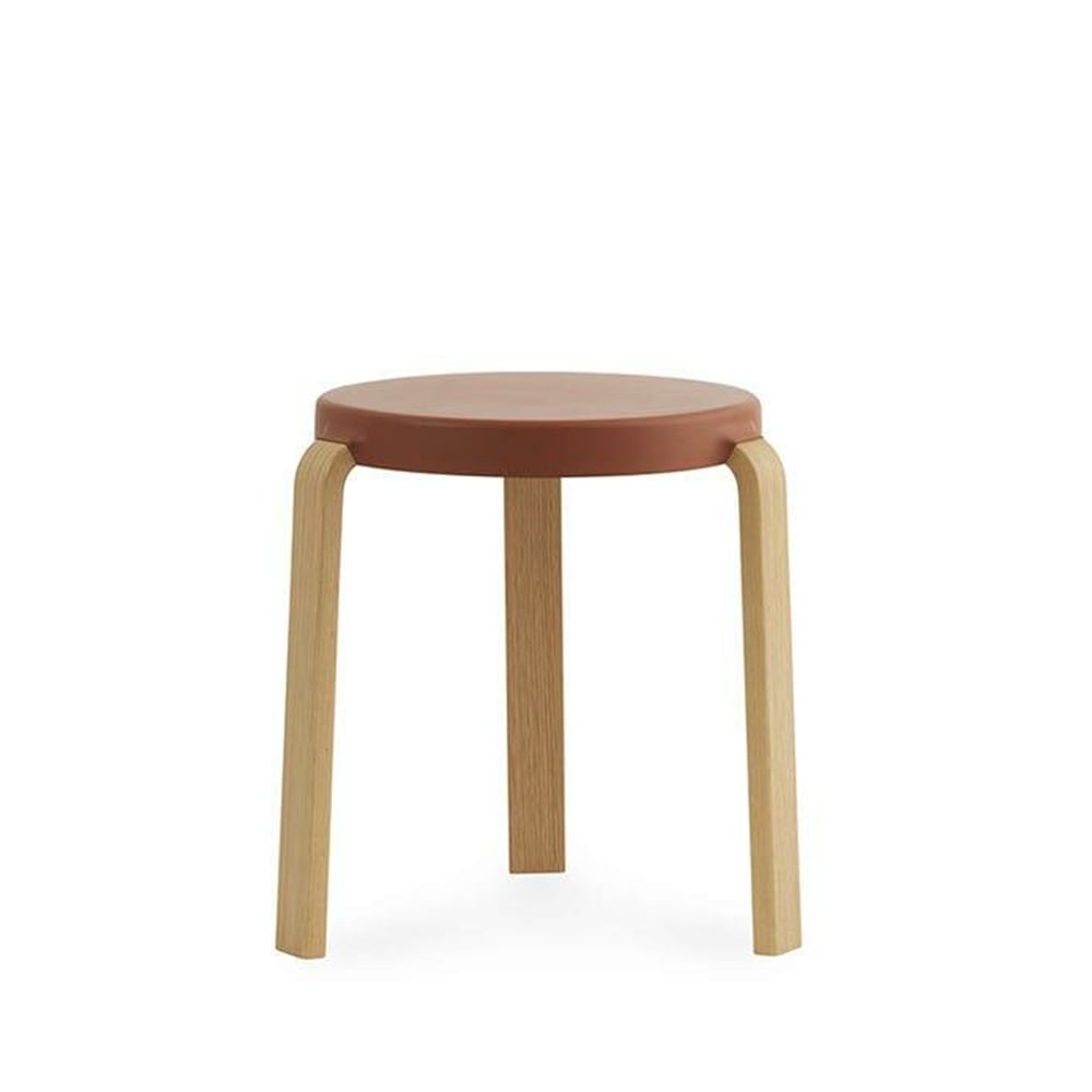 Normann Copenhagen Tap pall caramel, ekben | Skandinavisk Design | Pallar | Brun