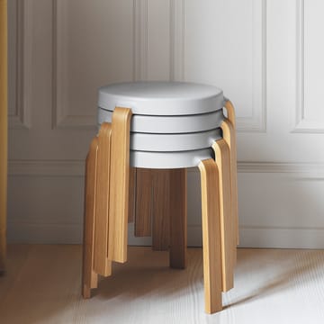 Tap pall - grey, valnötsben - Normann Copenhagen