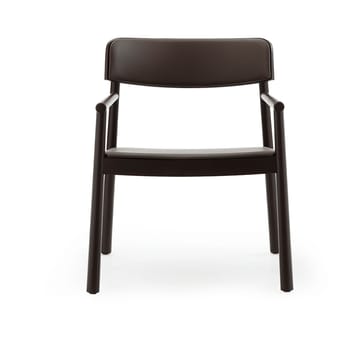 Timb fåtölj - Brown ash-Ultra Leather Chocolate - Normann Copenhagen