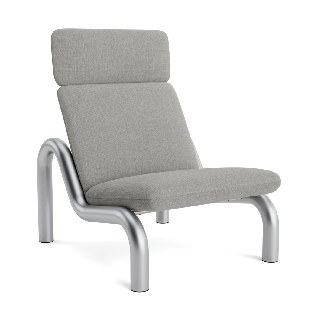 Normann Copenhagen Tube loungestol Remix 133 | Skandinavisk Design | Stolar | Grå