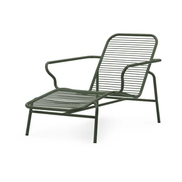 Vig Chaise Lounge solstol - Green - Normann Copenhagen
