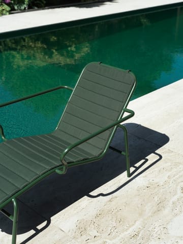Vig Chaise Lounge solstol - Green - Normann Copenhagen