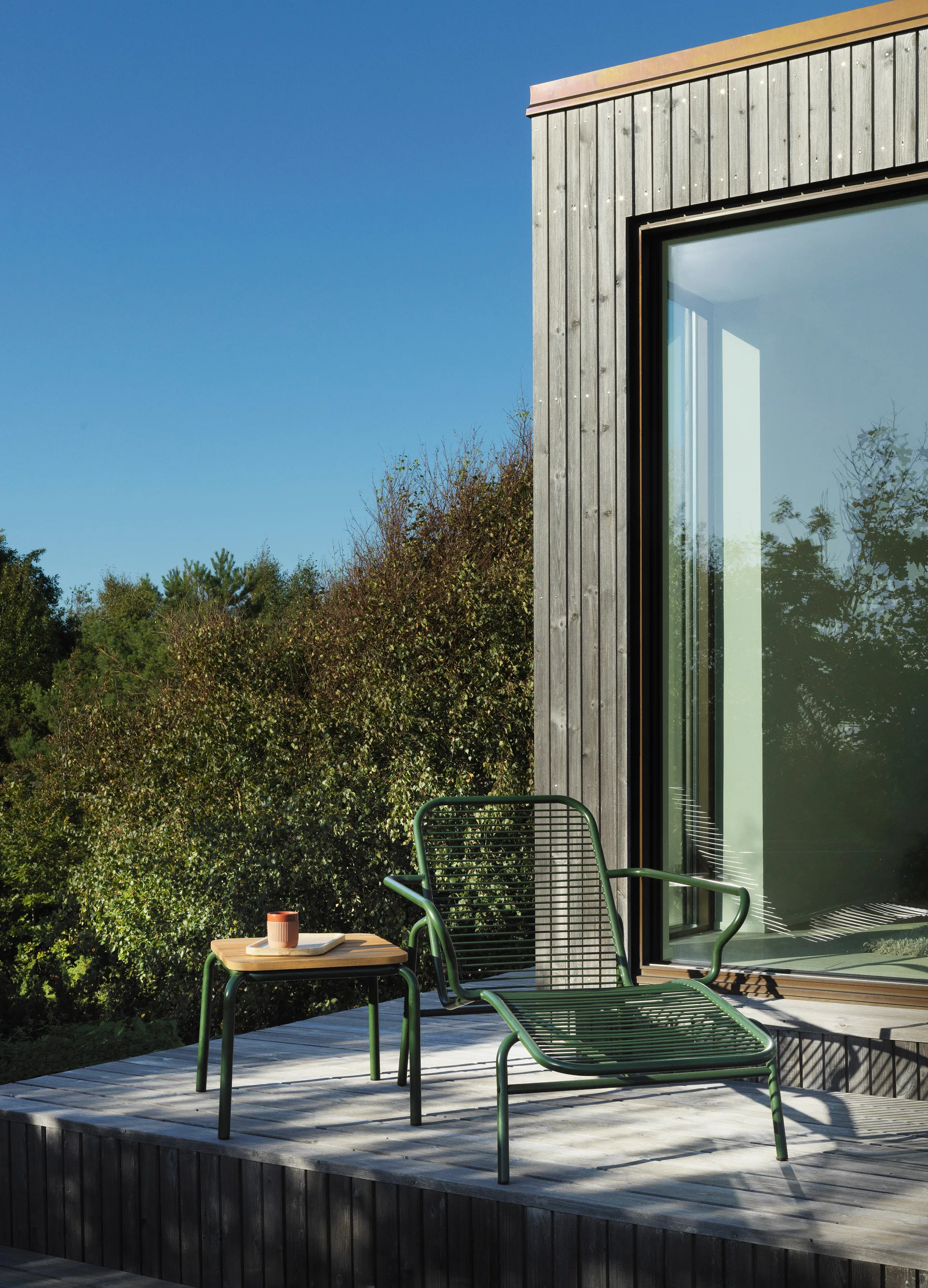 Vig Chaise Lounge solstol, Green Normann Copenhagen