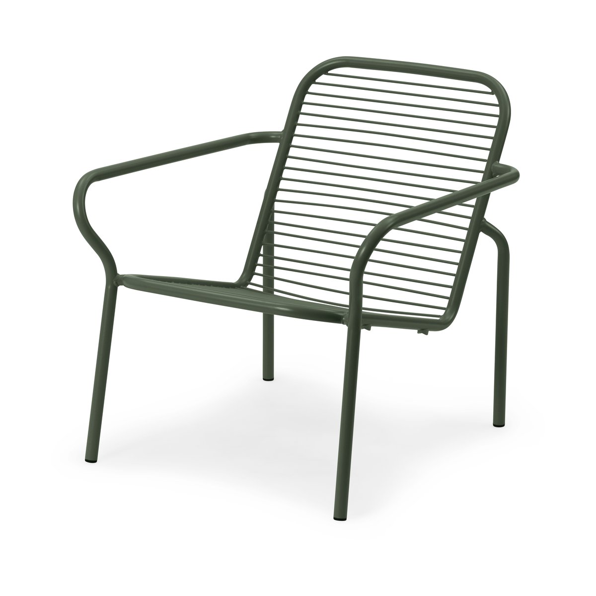 Normann Copenhagen Vig loungestol Green | Skandinavisk Design | Trädgårdsstolar | Grön