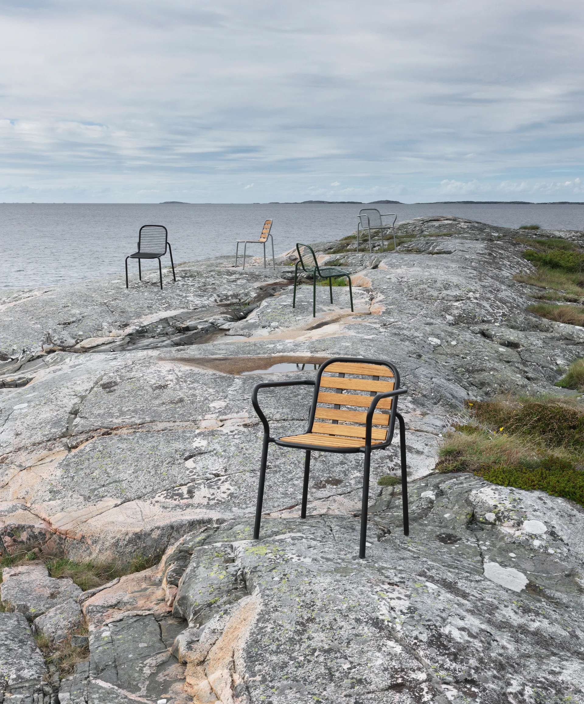 Vig Robinia karmstol, Black Normann Copenhagen