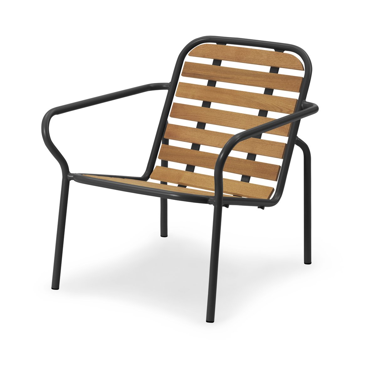 Normann Copenhagen Vig Robinia loungestol Green | Skandinavisk Design | Trädgårdsfåtöljer | Grön