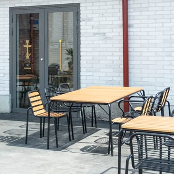 Vig Robinia matbord 90x200 cm - Black - Normann Copenhagen