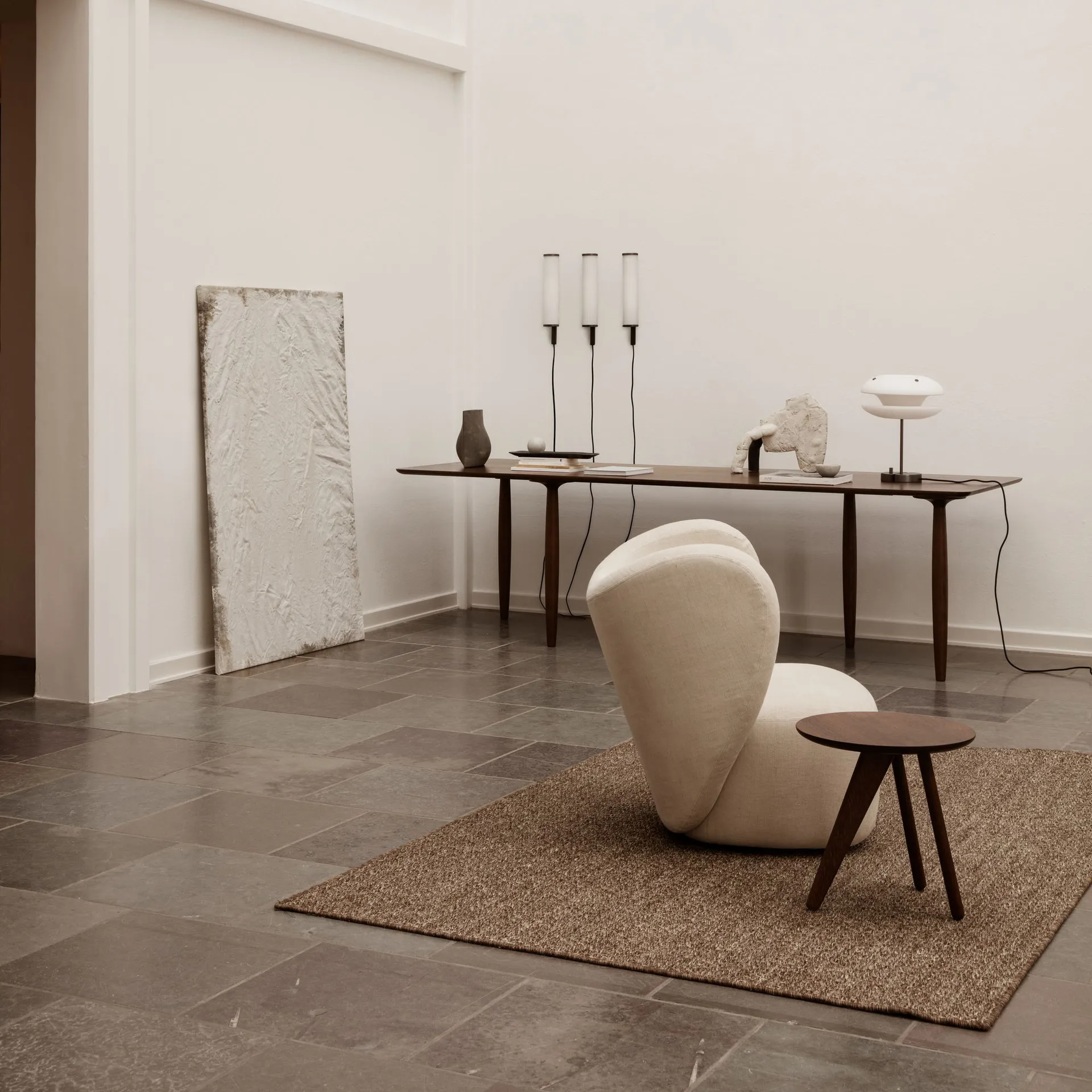 Deco vägglampa, Vit-svart NORR11