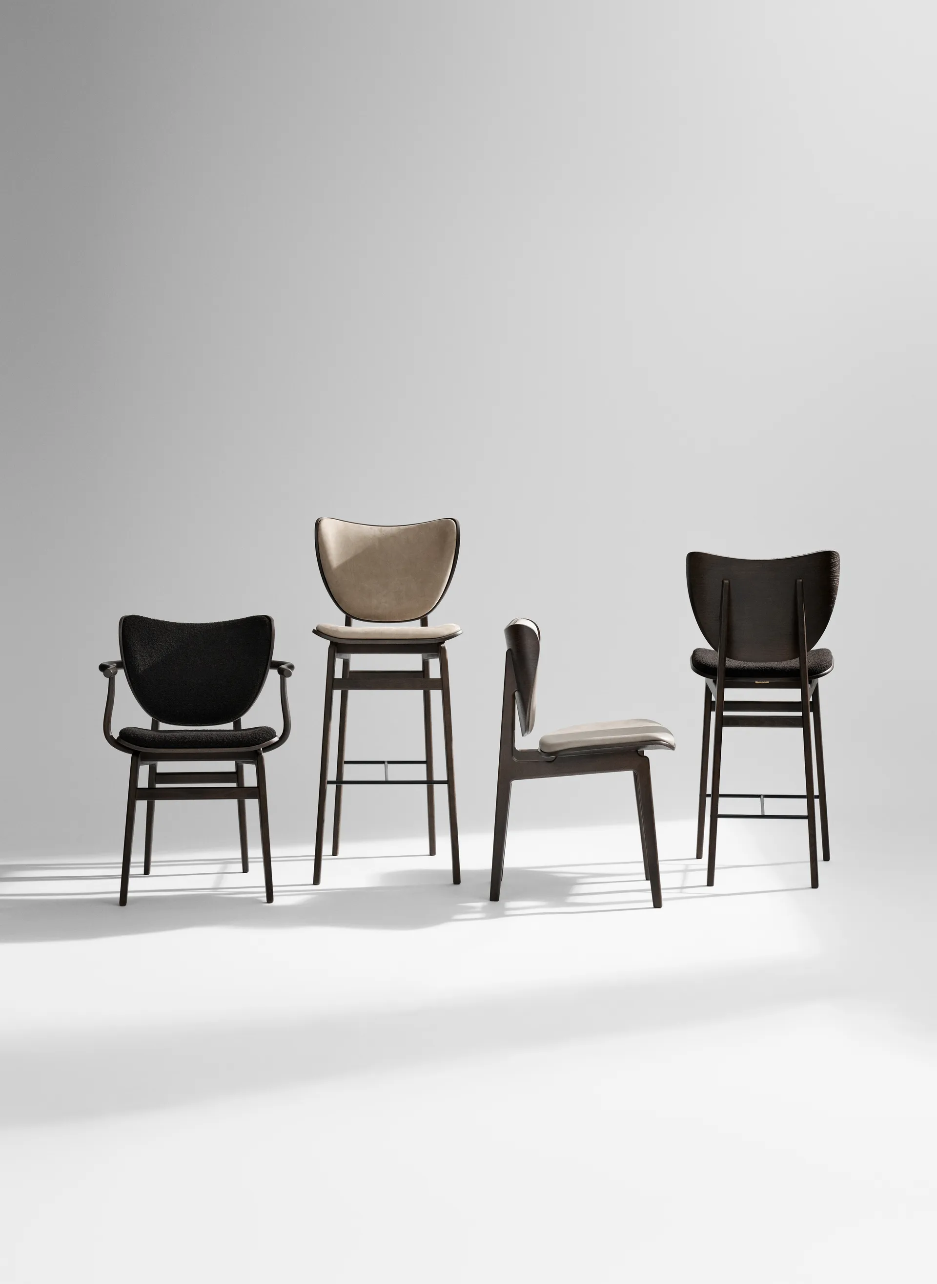 Elephant barstol, Light smoked, 65 cm NORR11