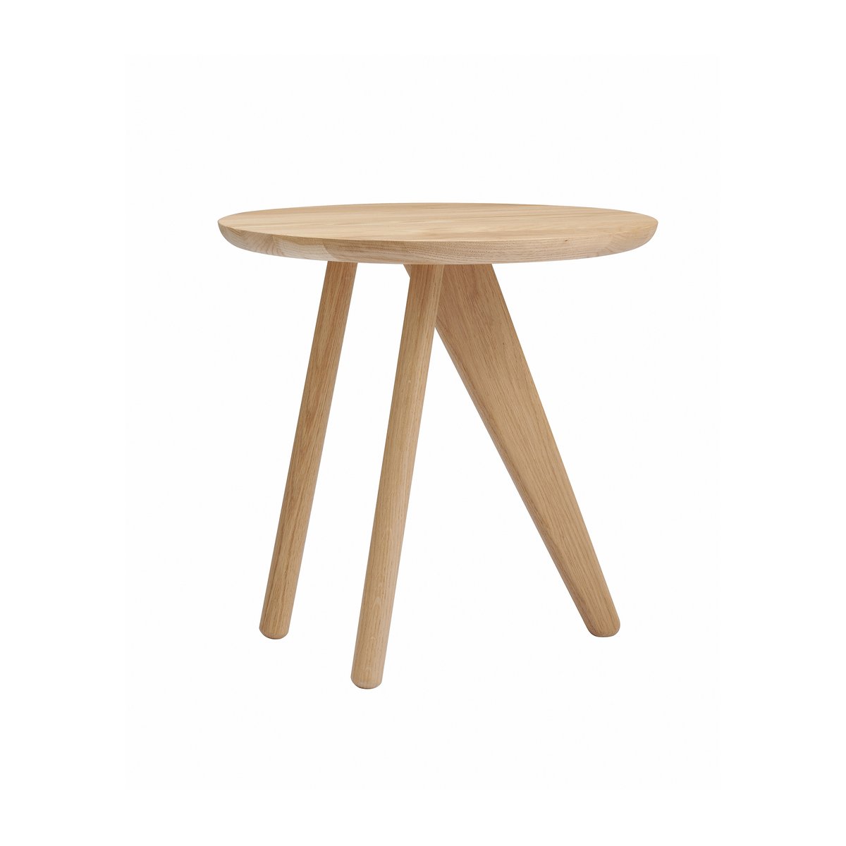 NORR11 Fin sidobord 40 cm Natural oak | Skandinavisk Design | Avlastningsbord & Sidobord | Beige