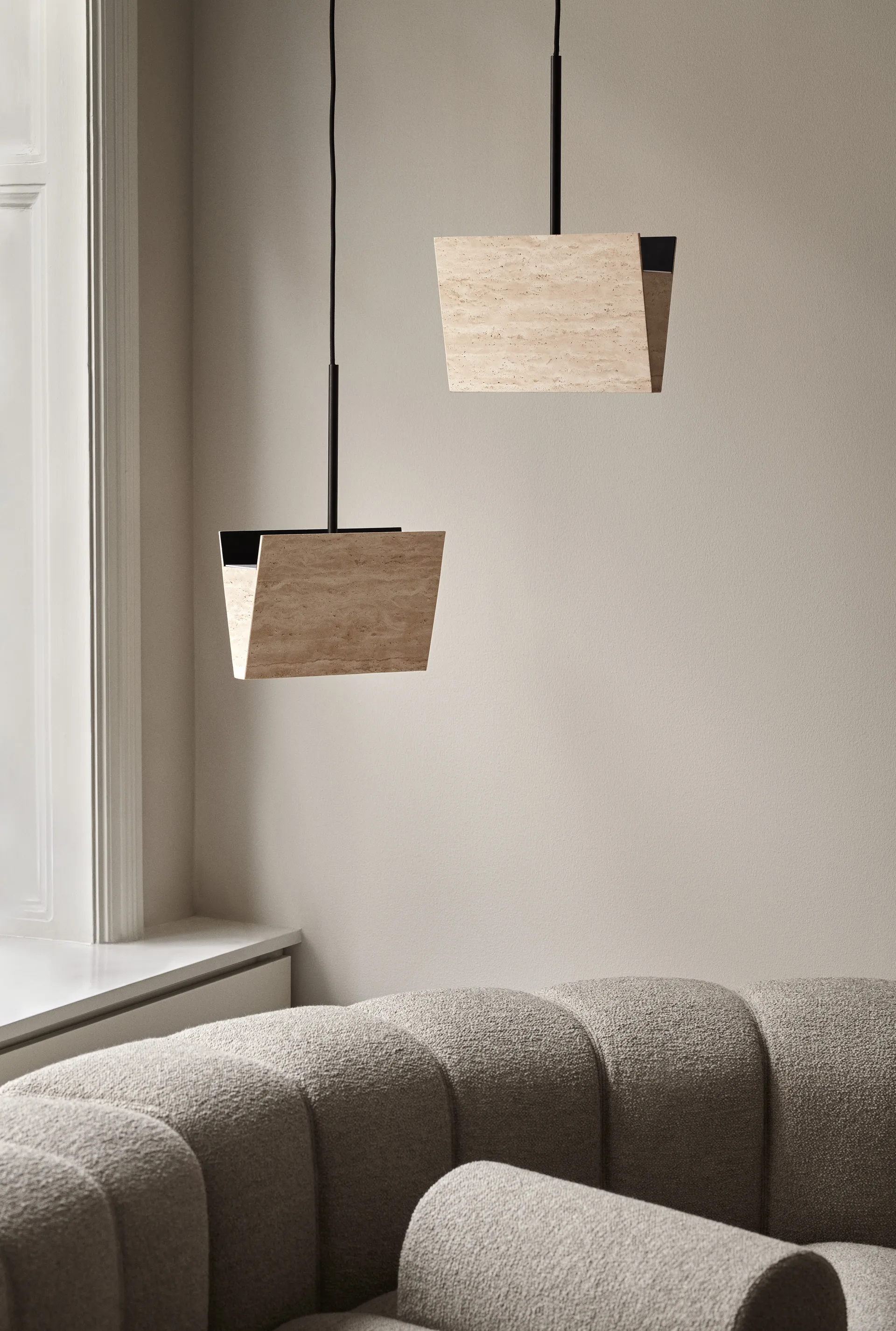 Gallery pendel, Travertin NORR11