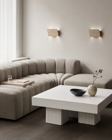 Gallery vägglampa - Travertin - NORR11