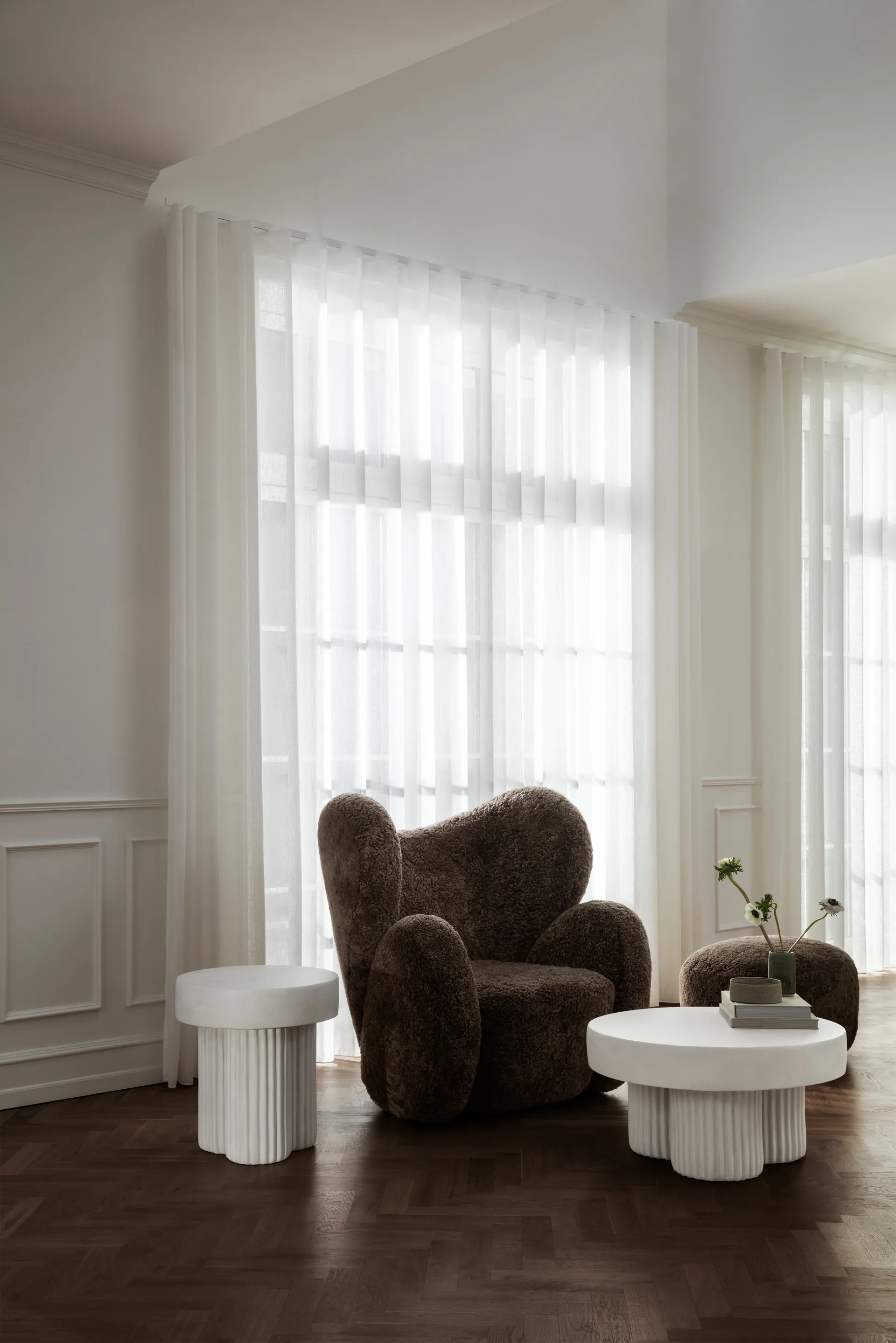 Gear soffbord lågt Ø70 cm, Earth, Ø70 cm NORR11