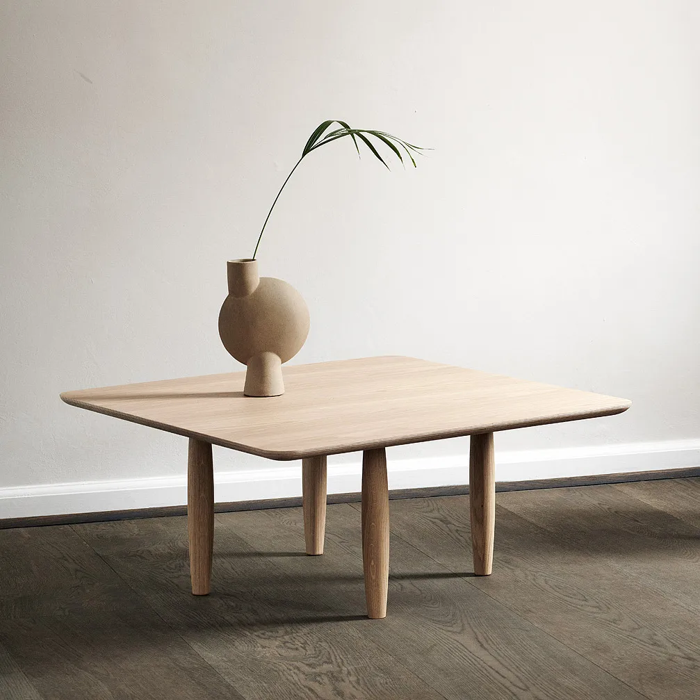 Oku soffbord, Ek, 80 cm NORR11