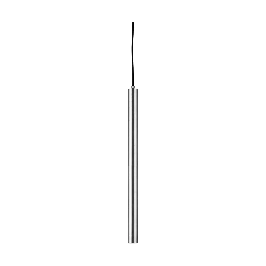 Pipe pendel, Polished steel, large
