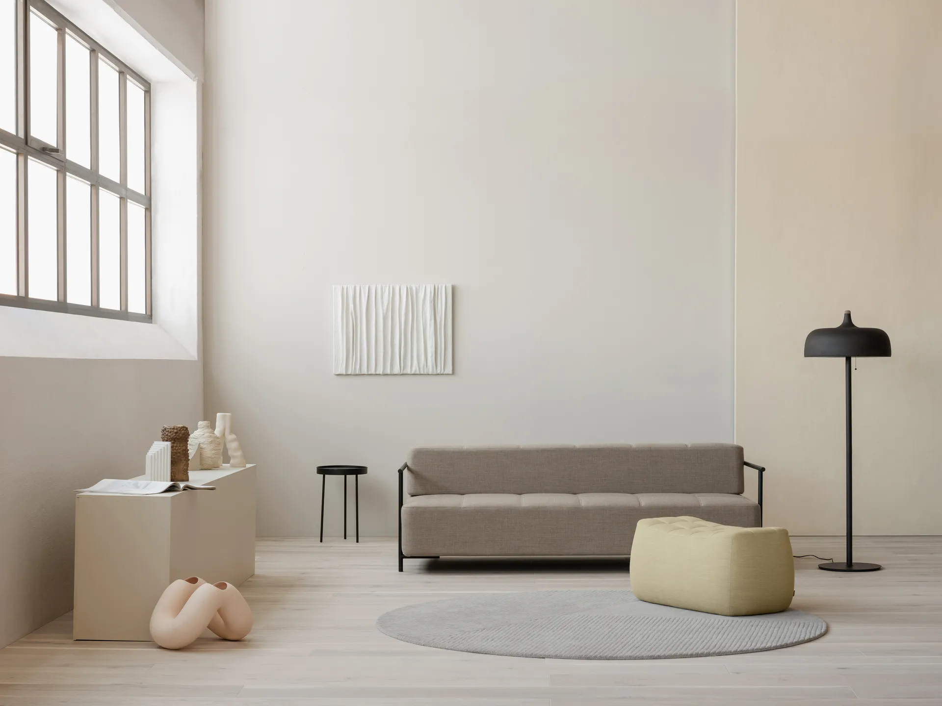 Acorn golvlampa, Mattsvart Northern