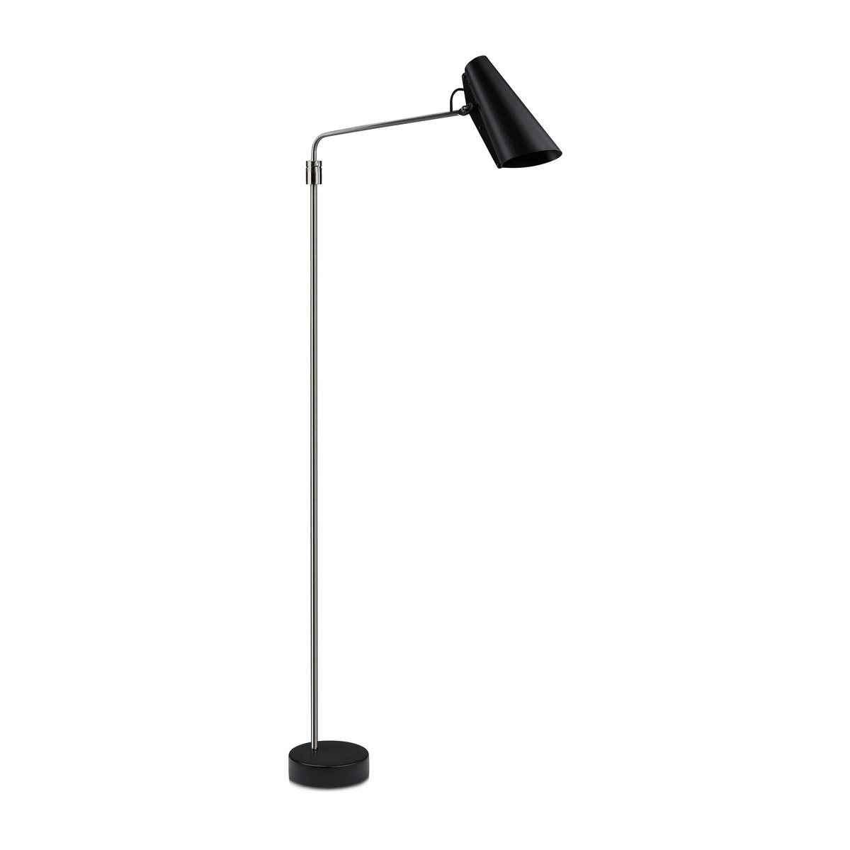 Northern Birdy swing golvlampa Svart-stål | Skandinavisk Design | Golvlampor | Svart