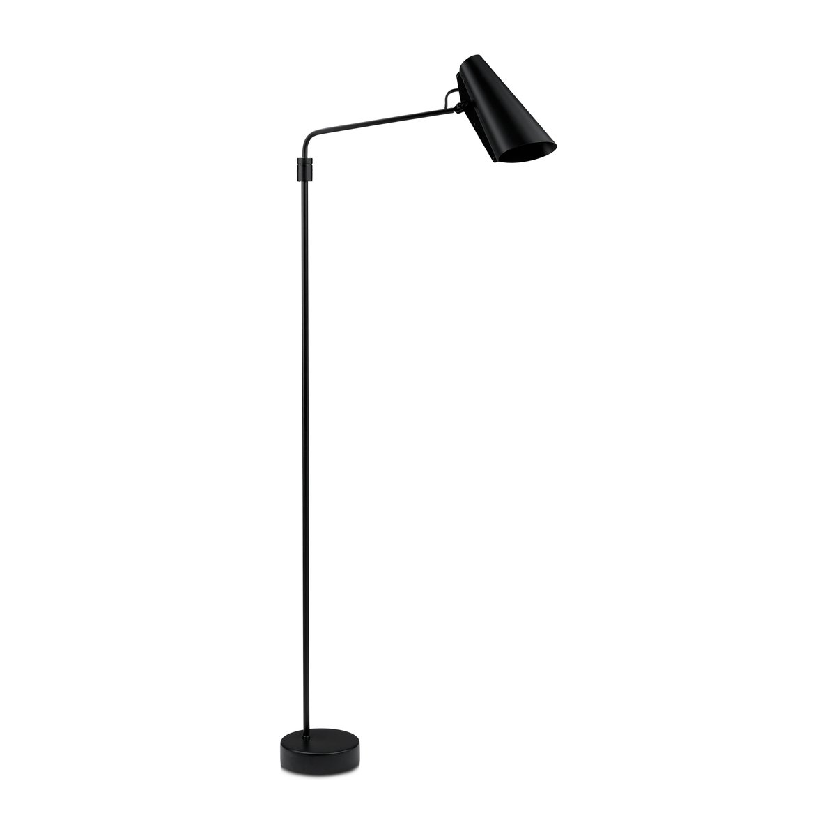 Northern Birdy swing golvlampa Svart-svart | Skandinavisk Design | Golvlampor | Svart